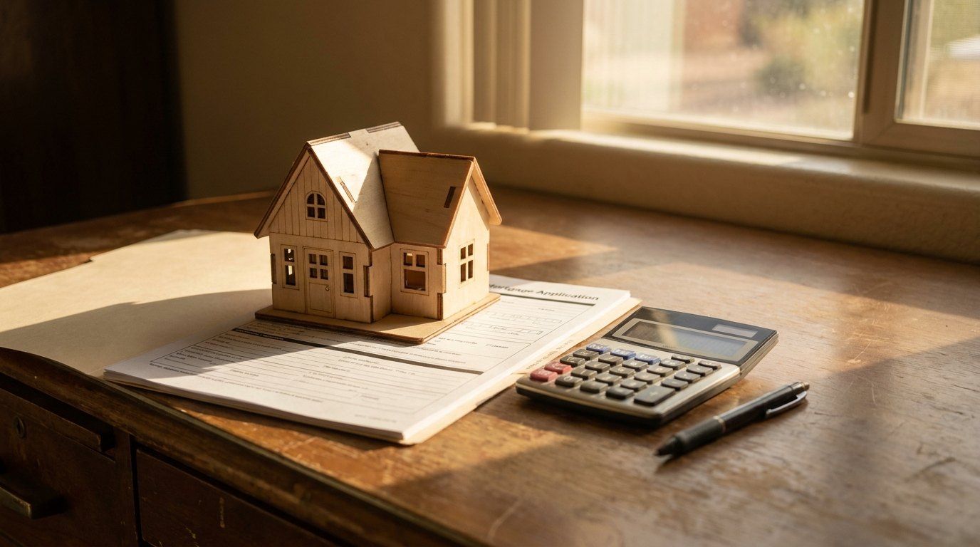 Mortgage application and home model